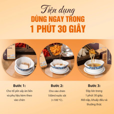[Mới] - Tổ Yến Sấy Nguyên Chất Ăn Liền Nestworld vị Đông Trùng Hạ Thảo Quế Hoa