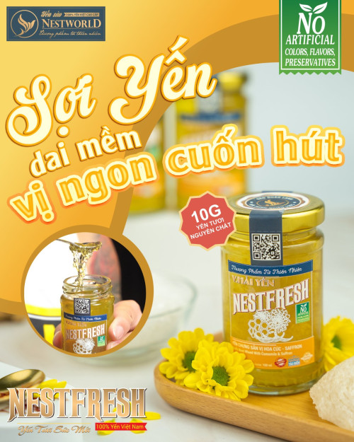 SỢI YẾN DAI MỀM - VỊ NGON CUỐN HÚT